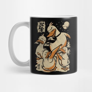 Kung Fu Peking Ducks, Chinese Cartoon Style Mug